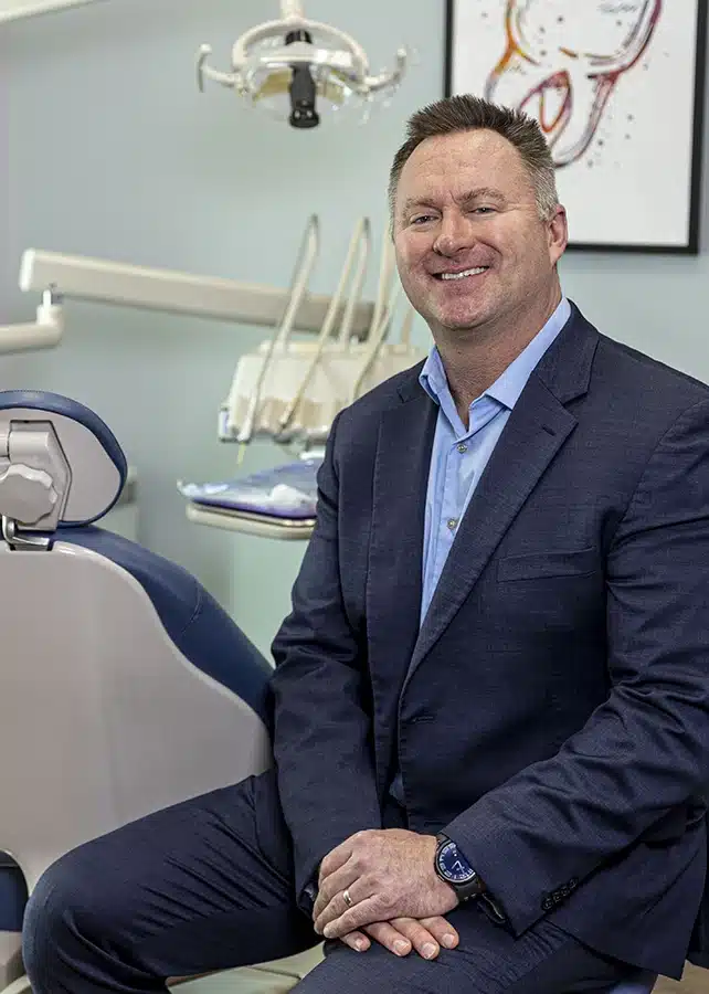 Dr. Peter Drews, dentist at Drews Dental Services in Lewiston, Maine